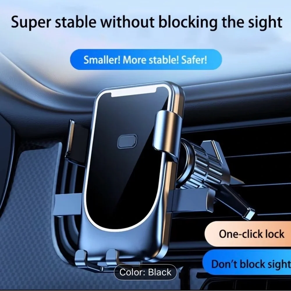 Universal Black Car Phone Mount